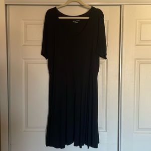 Ava&viv black dress 1x. Worn once.